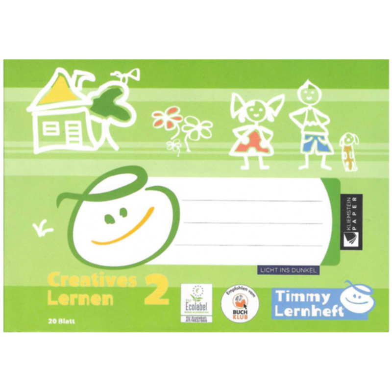Timmy Lernhefte Schreiben lernen 2 A5 quer 20 Blatt 100 g/m²